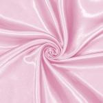 Homiest Pink Satin Fabric by The Yard, 1 Yard x 58 Inch Charmeuse Satin Fabric Silky & Shiny Cloth Fabric, Smooth Bridal Satin Fabric for Wedding Dress, Clothing Making, DIY Crafts, Sewing