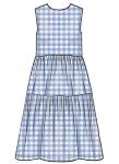 McCall's Patterns McCall's Women's Knee Length Pleated Dress, Sizes 14-22 Sewing Pattern, White