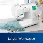 Brother CE1155 Computerized Sewing Machine, 110 Built-in Stitches, LCD Display, 7 Included Feet