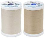 Coats Natural & Buff Bundle - Dual Duty XP General Purpose Thread 250 Yards Each