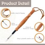 Savina Seam Rippers for Sewing, Remove Stitches and Seams with Precision, Thread Ripping Tool, Hard Wood Professional Multipurpose Durable for Sewing/Quilting (1Pcs)
