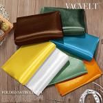VACVELT Satin Fabric by The Yard, 60 Inch Wide Chocolate Brown Satin Fabric Shiny & Soft Cloth Fabric, Silky Satin Fabric for Bridal Dress, Wedding Decorations, Crafts, Sewing, Draping (2 Yards)