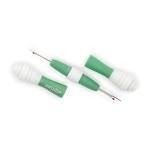 Dritz Seam-Fix Double Sided Seam Ripper - Small & Large Blades for Fine to Heavy Threads, Soft Finger Grips & Rubbery Caps for Removing Thread