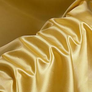 1 Yard 63" Wide Gold Silky Satin Fabric for Wedding,Decoration,Party,Fashion,Apparel,DIY Crafting,Sewing