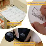 New brothread 6PCS 8.5"x11" Sticky Water Soluble Embroidery Stabilizer Printable Paper Stabilizer - Medium Weight - Allowed for Print or Draw Patterns Best for Hand & Machine Embroidery