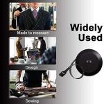 GDMINLO Soft Tape Measure Retractable Measuring for Body Fabric Sewing Tailor Cloth Knitting Craft Weight Loss Measurements Retractable Black Double Scales Rulers 1 Pack