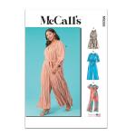 McCalls M8288RR Misses' and Women's Romper, Jumpsuits and Sash Sewing Pattern Kit, Design Code M8288, Sizes 18W-20W-22W-24W