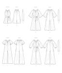 McCalls M8288RR Misses' and Women's Romper, Jumpsuits and Sash Sewing Pattern Kit, Design Code M8288, Sizes 18W-20W-22W-24W
