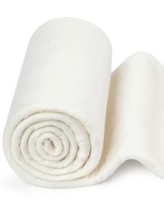 FIVEIZERO 100% Natural Cotton Quilt Batting–47Inchx1Yard Large Lightweight Batting Fabric,Quilting Batting by The Yard for Sewing,Crafts,DIY,Potholders,Backing,Wadding,Twin & King Size Quilt Projects