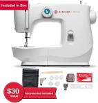 SINGER M2100 Lightweight & Compact Sewing Machine With 63 Stitch Applications, LED Light & Easy 4-step Buttonhole | Ideal for Mending and Sewing