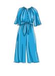 McCalls M8288RR Misses' and Women's Romper, Jumpsuits and Sash Sewing Pattern Kit, Design Code M8288, Sizes 18W-20W-22W-24W