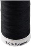 Gutermann Sew-All Thread, Polyester, Black, 250 m, 5.5x2.5x2.5 cm