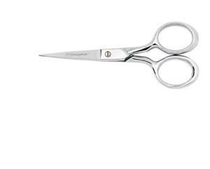 Fiskars 12-92977097J Forged Embroidery Scissors, 4 Inch, Gray