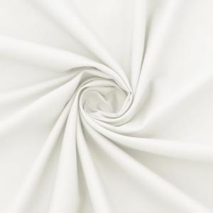 KKJIAF 2 Yard White Cotton Fabric 61 Inch Wide, Soft & Breathable Cotton Broadcloth Fabric for Sewing Clothes, Apparel, Costume, Craft