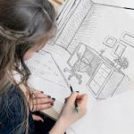 Tracing Paper Roll 18 Inch x 30 Yards White Translucent Pattern Paper Trace Paper for Sewing Drawing Sketching