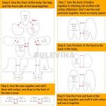 10 Pcs Memory Bear Patterns for Easy Sewing Template, Acrylic Material Ruler Set for Beginners with Instructions, Preserve Your Memories, Large Stencil for Home Cutting & Quilting Art Craft, L 15 Inch