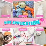 2026 Handheld Sewing Machine, Mini Portable Hand Sewing Machines for Beginners, Quick Stitching & DIY Crafts Electric Small Sewing Machine, Dual Power Supply Complete Sewing Kit for DIY Home Travel