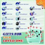 Sewing Machine, Mini Sewing Machines for Beginner with Eco-Friendly Material, Dual Speed Portable Sewing Machines with Extension Table, Light - Easy to Use, Best Gift for Kids and Women