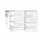 New Look Misses' Dress Sewing Pattern Kit, Code N6692. Sizes 6-8-10-12-14-16-18