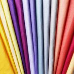 QiMicody 50 Pcs Quilting Fabric Bundles 8" x 8" (20cm×20cm) Solid Colors Pure Cotton, Precut Squares Sewing Quilting Patchwork Scraps for DIY Crafting