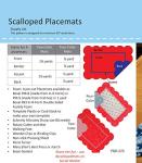 Scalloped Placements by Poorhouse Quilt Designs (Pattern Only)