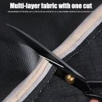 Fabric Scissors Tailor Sewing Shears, 9-Inch Heavy Duty Scissors for Cutting Fabric Cutting Leather for Home Office Tailors, Sewers and Craftsmen