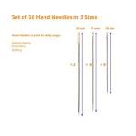 Simthread All Purpose Thread Polyester 400 Yards (2 White)