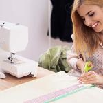 6 Pieces Clear Rulers Sewing Transparent,Plastic,Beveled,French Inch,Metric and L-Square Rulers Measuring Tool Set with 2 Grid Scales for Clothes Design