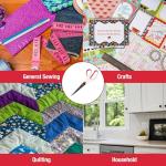 SINGER Fabric Scissors with Comfort Grip, 1-pack, Red & White