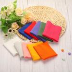 MECCANIXITY Elastic Cuffs Ribbed Trims 4" x 3.5" Cotton Fabric Knit Rib Stretch Tape Cuff Sleeve Waistband for Sewing, Lemon Yellow 1 Pair