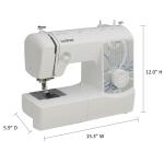 Brother XM3700 Sewing Machine, 37 Built-in Stitches, 5 Included Sewing Feet