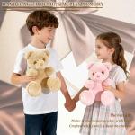 10 Inch Memory Bear Quilting Templates & Sewing Patterns - Beginners Friendly | with PVC Stencil Rulers, Craft Eyes and Noses Step-by-Step Tutorials/Instructions for Easy DIY(10in)