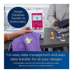 Brother Elite PE545 3.7-Inch LCD Touch Display Computerized Embroidery Machine with Sewing Bundle (3 Items)