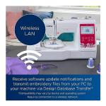 Brother Elite PE545 3.7-Inch LCD Touch Display Computerized Embroidery Machine with Sewing Bundle (3 Items)