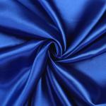 MDS Satin Fabric 5 Yards, 44" Wide, Silky Smooth Charmeuse Sateen Cloth for Wedding Arch Drapery Panel Backdrop Party Event Banquet Home Decoration Curtain Crafts DIY Sewing Costume - Royal Blue