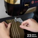 SINGER Special Edition Super Bundle | Vintage-Inspired Heavy Duty 500 Classic Sewing Machine Plus Carrying Case | Strong Motor, 23 Stitches, Metal Frame, LED, Needle Threader, Buttonhole, Accessories