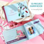 Mini Sewing Machine for Beginners, 122-Piece Portable Sewing Machine, Dual Speed Small Sewing Machine, Adults and Kids Sewing Machine, Travel Beginner Sewing Machines with Sewing Kit and Book, Blue