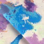 QiMicody Fat Quarters Fabric Bundles, 6Pcs 100% Cotton 19.69” x 19.69” (50cmx50cm) Precut Quilting Fabric Squares Sheets for DIY Patchwork Sewing Quilting Crafting, No Repeat Design (Batik Pattern)