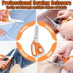 Sewing Kit for Adults,Maxfanay Needle and Thread Kit for Sewing,Professional Sewing Supplies Accessories with Tailor Scissors,43XL Thread,30 Needles,Yarn Snips and More for Travel Home Beginners