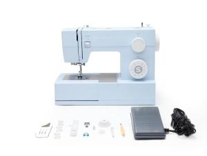 SINGER Heavy Duty 4423 Meltwater Blue High Speed Sewing Machine with Accessory Kit | Strong Motor With Enhanced Piercing Power, 97 Stitch Applications, Full Metal frame, 1-step Buttonhole & LED Light