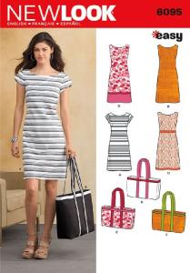 New Look U06095A Misses Dresses Sewing Pattern