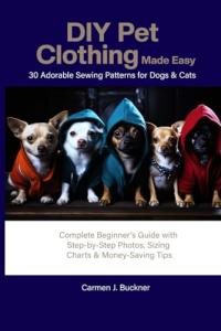 DIY Pet Clothing Made Easy: 30 Adorable Sewing Patterns for Dogs & Cats: Complete Beginner's Guide with Step-by-Step Photos, Sizing Charts & Money-Saving Tips