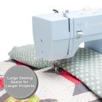 SINGER Heavy Duty 4423 Meltwater Blue High Speed Sewing Machine with Accessory Kit | Strong Motor With Enhanced Piercing Power, 97 Stitch Applications, Full Metal frame, 1-step Buttonhole & LED Light