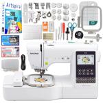 Brother SE700 Combo 2-in-1 Embroidery & Sewing Machine with 80 Embroidery Spools & Accessories