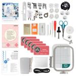 Brother SE700 Combo 2-in-1 Embroidery & Sewing Machine with 80 Embroidery Spools & Accessories