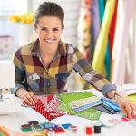 Tudomro 70 Pcs 10 x 10 Inch Cotton Fabric Squares Multicolor Quilting Fabric Bundles Precut Printed Patchwork Materials for Holiday DIY Crafts Cloths Handmade(Stylish Style)