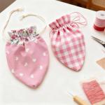 Aubliss 8pcs Fat Quarter Fabric Bundles (100% Cotton - 20'' x 20'') Quilting Cotton Craft Fabric Pre-Cut Squares Sheets for Patchwork Sewing Quilting Crafting(Sweet Pink)