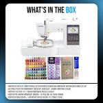 Brother SE700 Sewing and Embroidery Machine with Hoop Area - Touchscreen, USB Port, and Wireless Connectivity - 135 Built-in Designs & 103 Stitches Bundle with Sewing Accessories (5 Items)