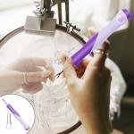 2 PCS Seam Rippers, Rippers for Sewing and Thread,Remover Stitch Tool for Hand Sewing, Knitting, Cross Stitching, Embroidery and Thread Removal(Purple + Green)