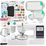Brother SE700 Combo Embroidery & Sewing Machine with 4 Embroidery Hoops & 230+ Accessories